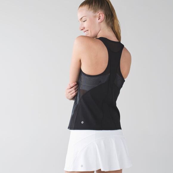 Lululemon Ace tank, black, size 4 - Picture 2 of 6